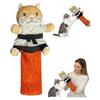 Cartoon Katze Karate Kätzchen Puppe Robuste Polsterung Schützende Unterarmhülle Katzen Ringer Puppe Verschleißfest Interaktiv