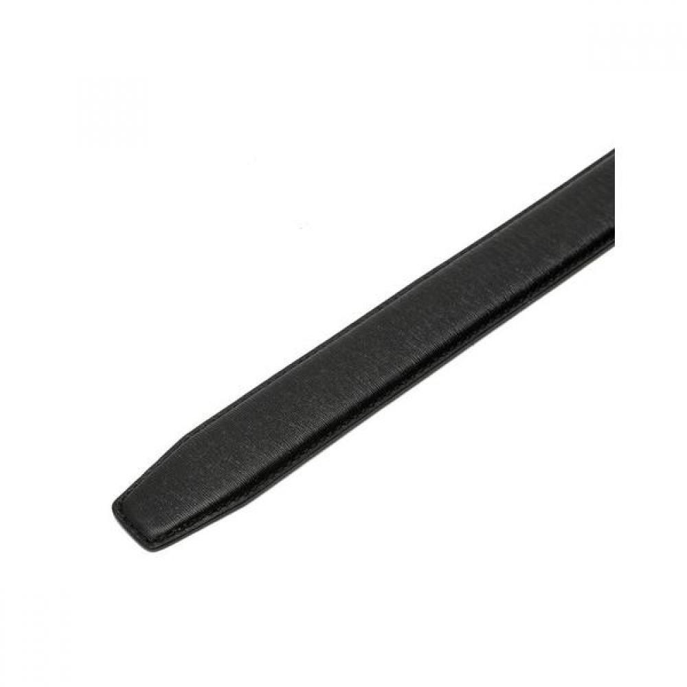 Daks Black Buckle Logo Pattern Leather Belt Dbbe9f711bk
