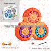 Six-Sided Rotating Magic Bean Puzzle Spinner for Kids - Creative Brain-Boosting Toy