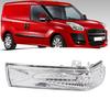 Wing Mirror Indicator Lamp Lens   Proof Pressure Resistant Side Mirror Indicator Lens Cover for Doblo 2010 to Up