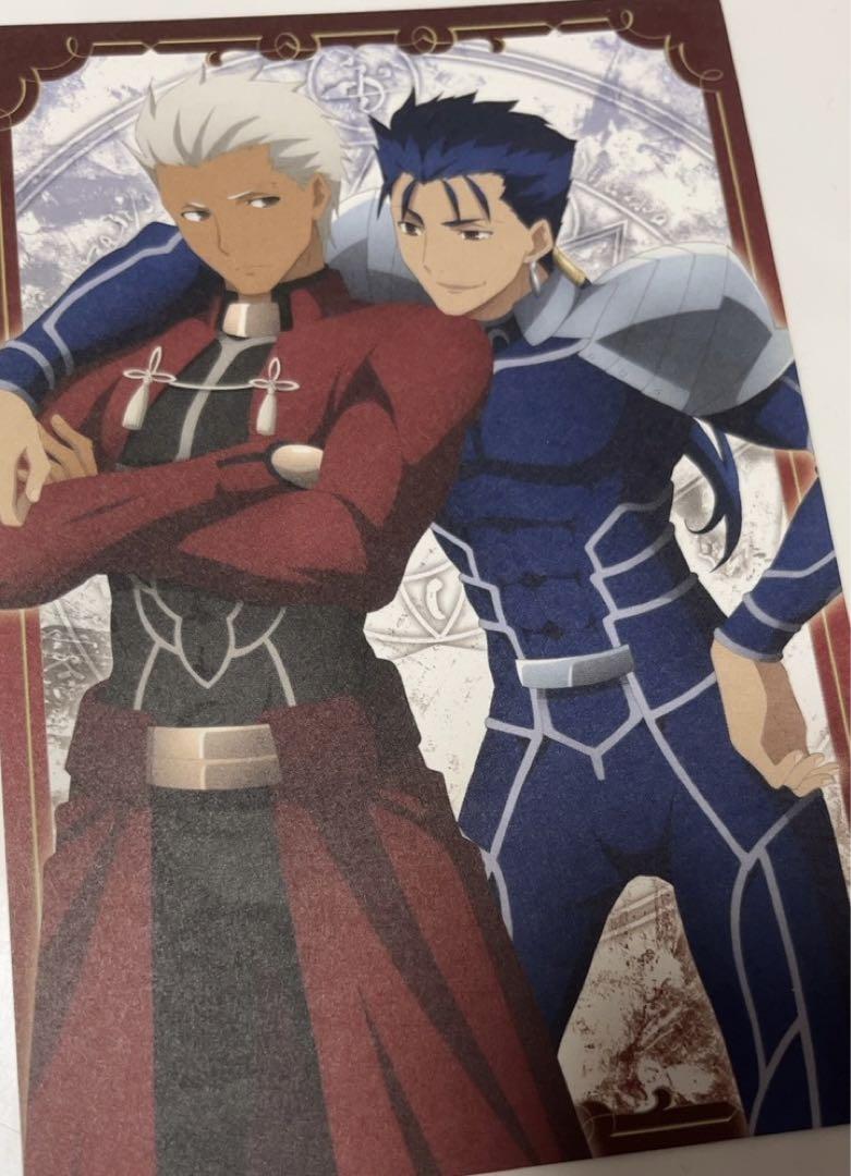 

[USED] Fate/stay Nightmare Emiya Lancer Cu Chulainn Postcard
