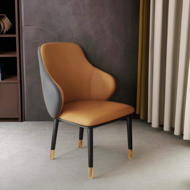 Luxury Dining Chair Home Simple Modern Leisure Makeup Chair Thickened Lounge Chair Hotel Soft Bedroom Chair Home Furniture