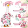 Porch Pet Dog Garden Ornaments Clothing Set
