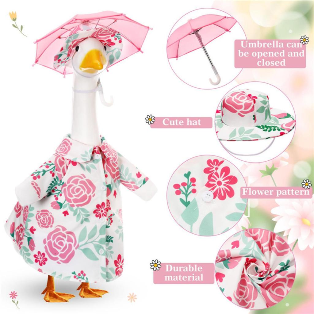 Porch Pet Dog Garden Ornaments Clothing Set