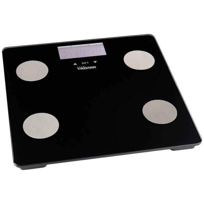 Tristar WG-2442 Balance D'analyse Corporelle Numérique Plage De Pesée (max.)=150 Kg Noir