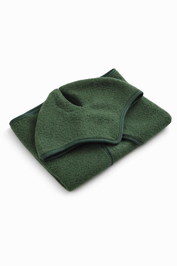 Hobby Horse A4 Set: Blanket + Earmuffs - Bottle Green