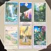 Mindscapes Tarot Deck 80 Pcs Cards Hand-drawn In Oil Pastel In The Style of Classical Landscape Painting 10.3*6cm