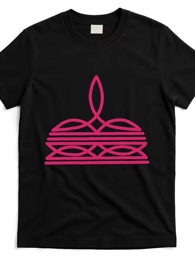 Sporty style Tee-boot stitch western cow cow howdy pink, Comfortable Sports enth XXXL