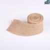 Natural Handmade Jute Burlap Ribbon for DIY Christmas and Wedding Decorations
