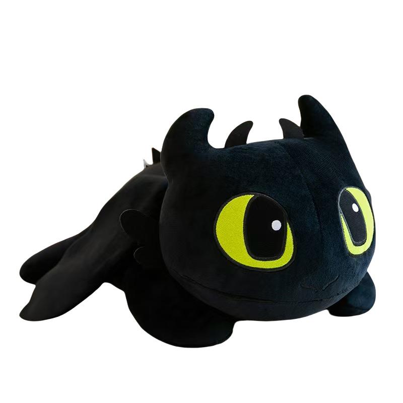 40cm Plush Dragon Toys Kawaii White Black Dinosaurs Animal Stuffed Plush Toys Plush Boys Girls Birthday Gifts