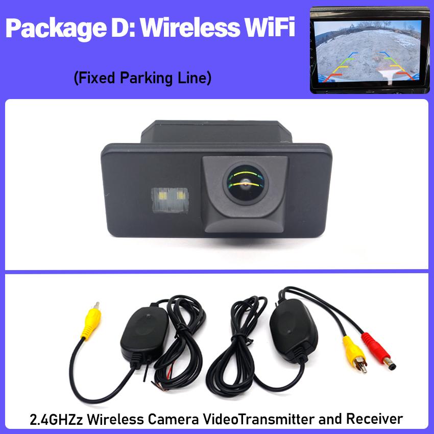 CCD Night Vision Backup Camera License Plate Camera Reverse Rear View Camera For BMW E63 E64 2004 2005 2006 2007 2008 2009 2010