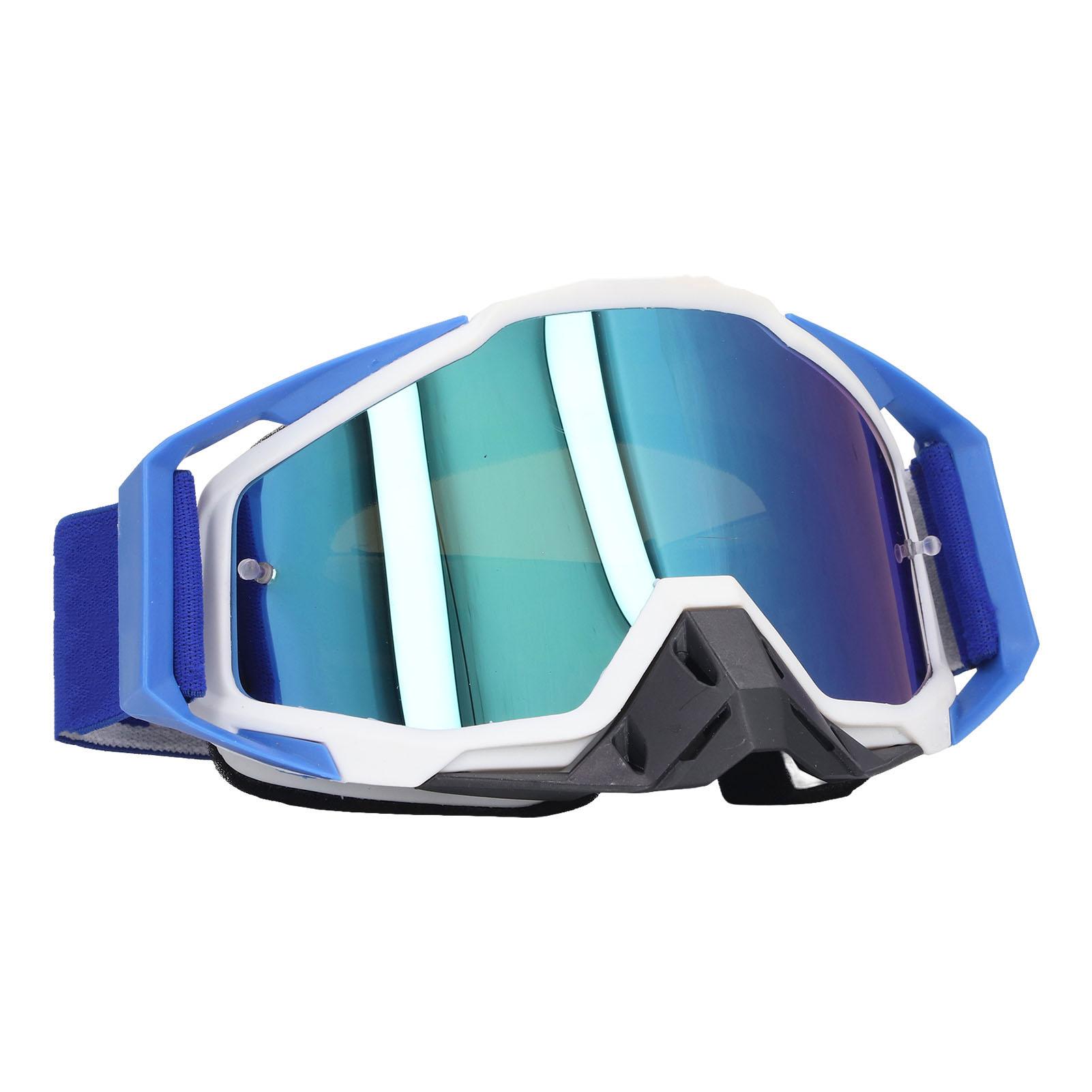 

Мотоциклетні окуляри Вітрозахисні Захист від УФ-променів Запобігають запотіванню Ударостійкі Окуляри для гоночного шолома