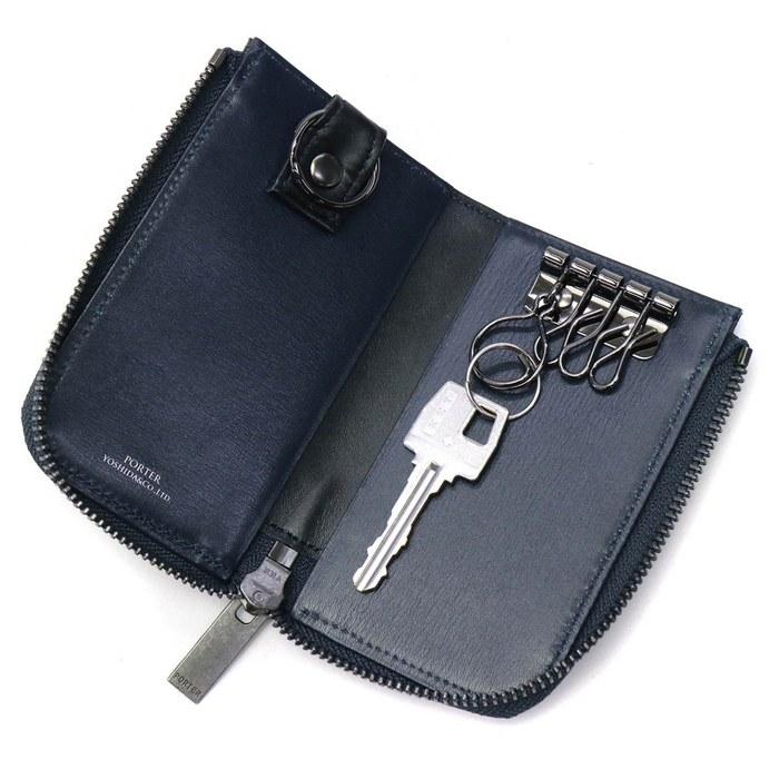 [Porter] Plume Key Case 179-03876 Navy (50)