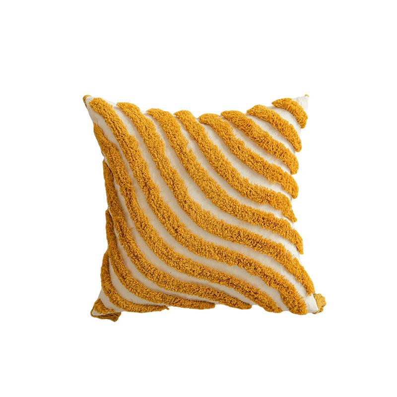 

Чехол для подушки Boho Golden Sun с кисточками, тканый стеганый декоративный чехол для подушки, коричневый чехол для подушки 18x18 x2 шт. для дивана, спальни, гостиной 18x18 inch-2pcs