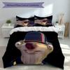 3pcs Racing Driver M-Max Verstappen Themed Duvet Cover Set, Includes 1 Duvet Cover and 2 Pillowcases,Skin-Friendly&Comfortable Fabric,Suitable Bedding