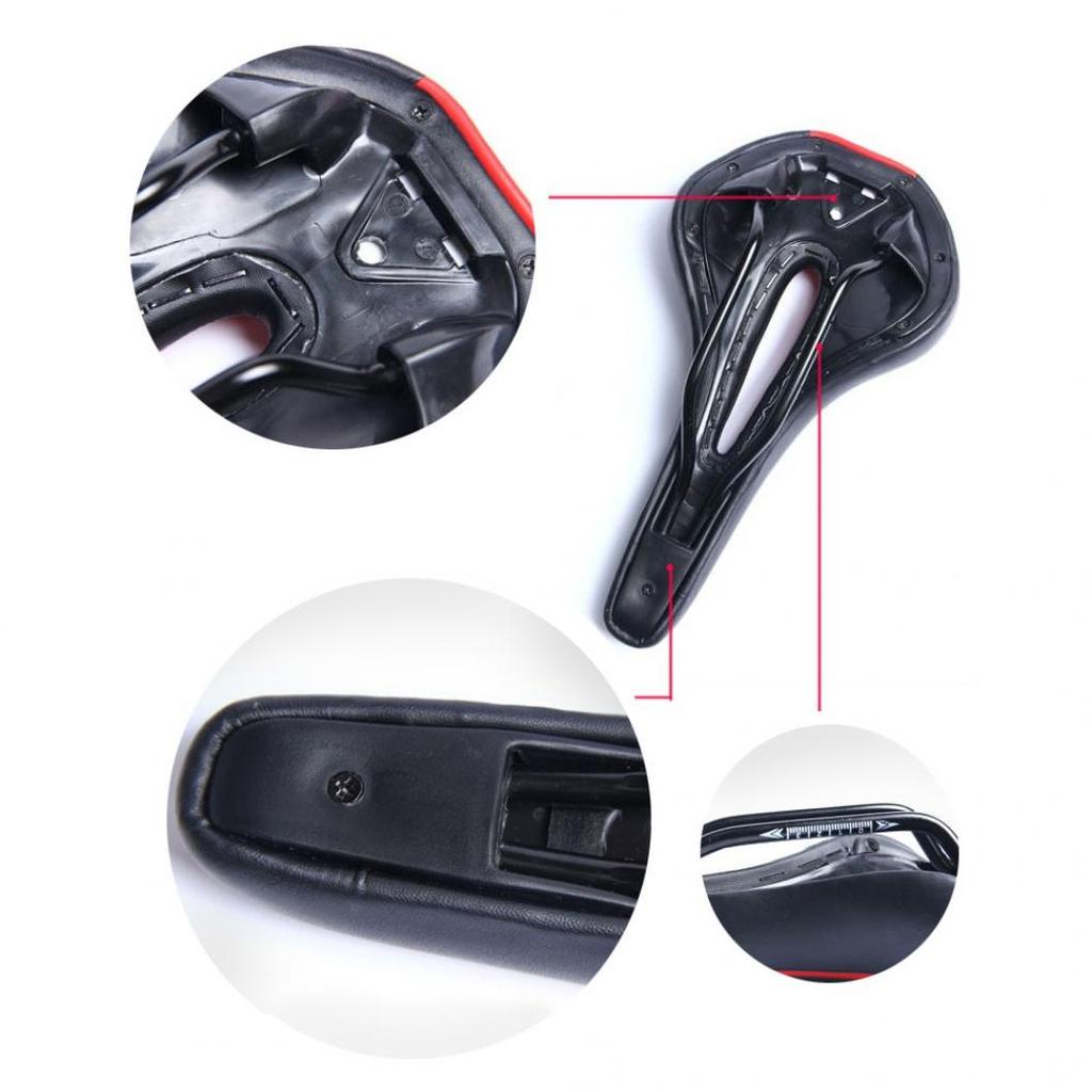 Soft Breathable Hollow Mountain Road Bike Bicycle Saddle Seat Pad Cushion Cover