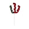 Realistic Christmas Velvet Stem Handmade Xmas Tree Ornaments  Party Supplies