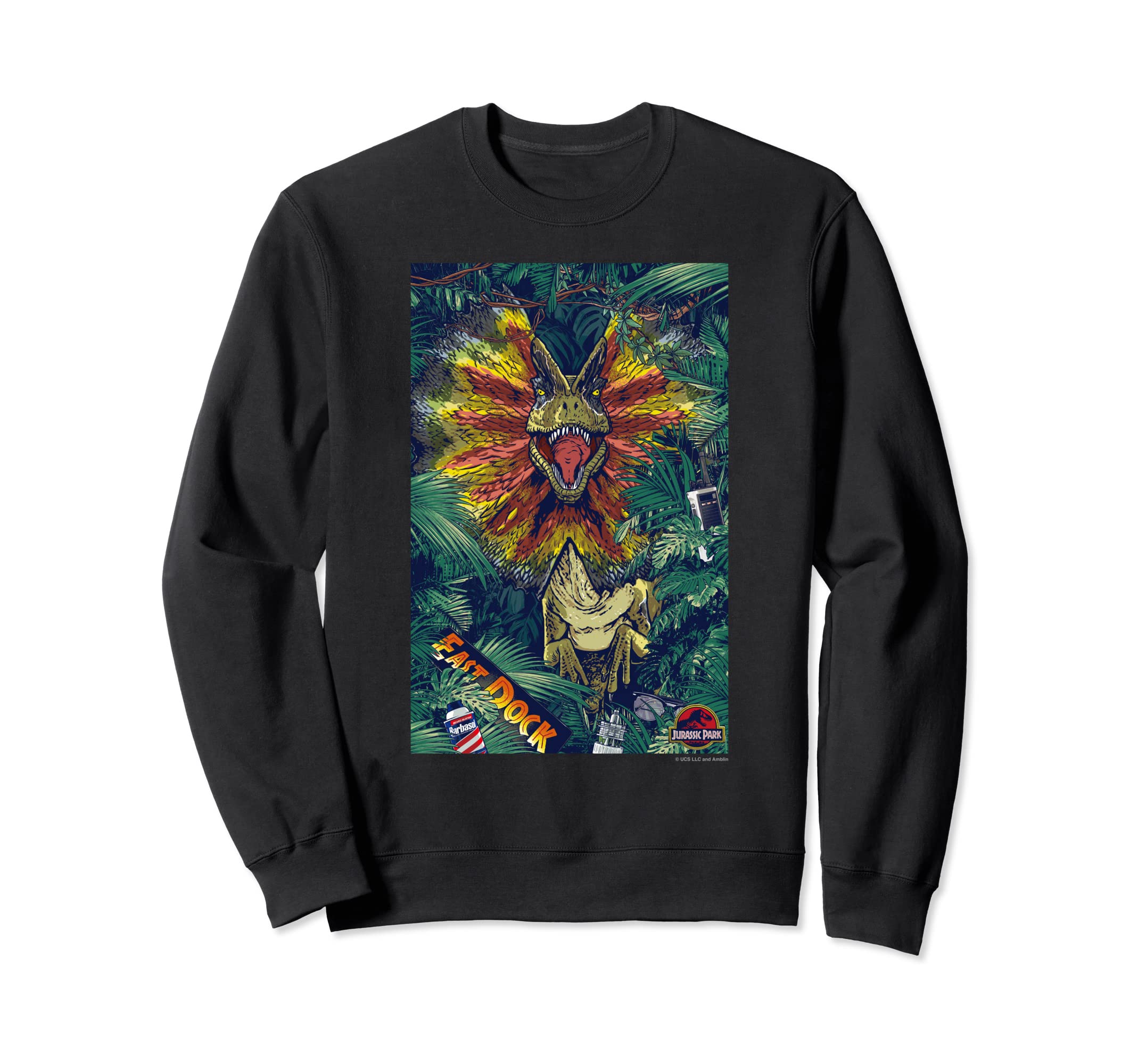 

Jurassic World DILOPHOSAULRUS (ART STYLE) Sweatshirt