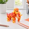 3D-gedruckte Mammutfigur, Elefanten-Ornament mit beweglichen Gelenken, Tier-Fidget-Spielzeug zur Stressbewältigung für Kinder, Dekoration für Zuhause und Büro