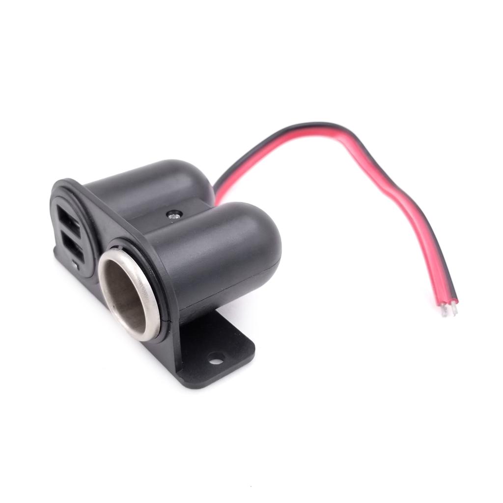 Mobile Phone USB SUV Vehicle Under-dash Mount 12V/ Charger Phones Charge Power Supply Fast Charging Universal Device