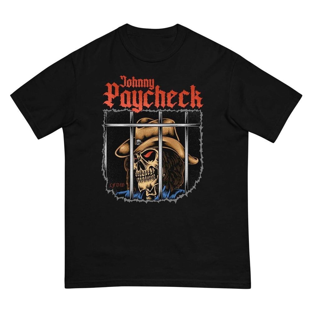 

Johnny Paycheck Gift Funny Black Size S To 5XL T-Shirt Unisex Unisex T-Shirt XXXXL