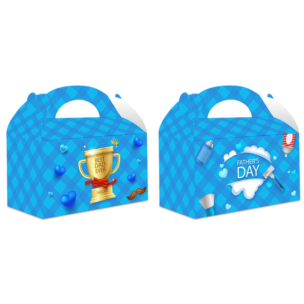 Father'S Day Party Decoration Handheld Box Father 'Sday Gift Box Candy Box Customized Customized Gift Box