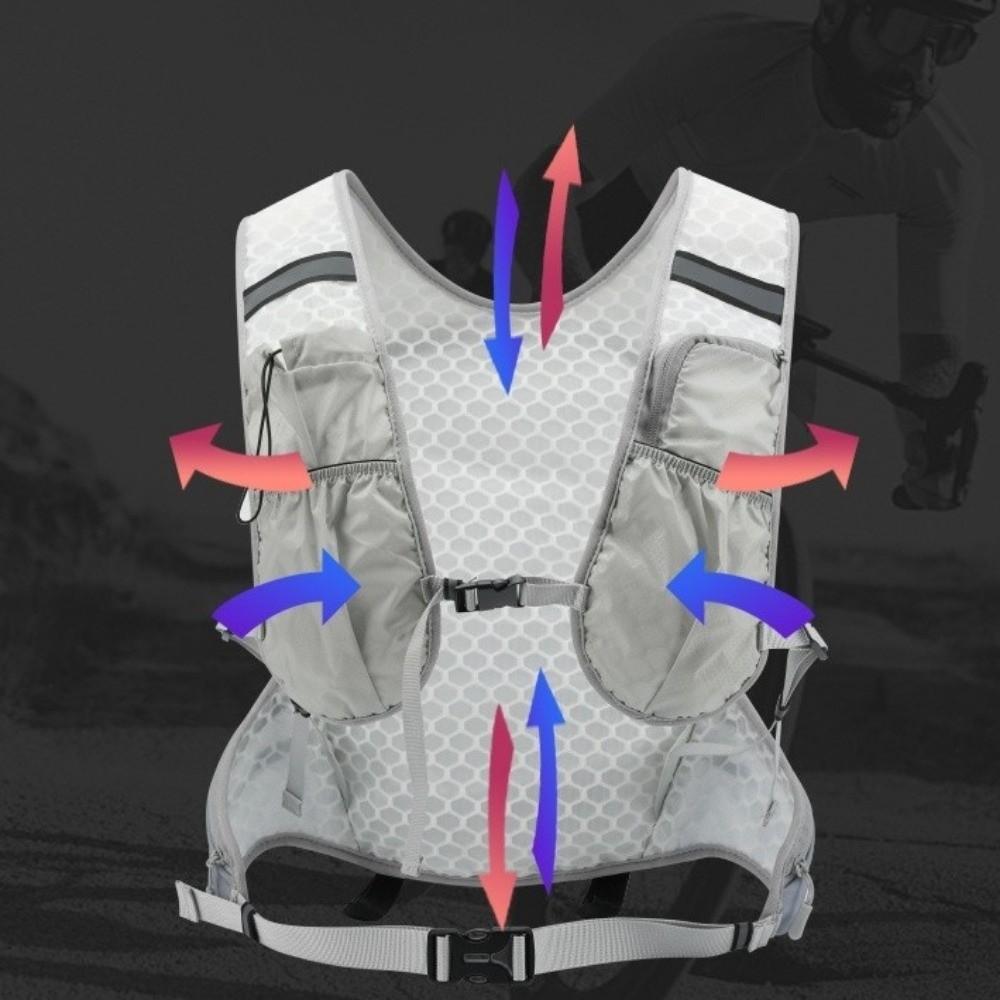 Adjustable Trail Running Backpack Lightweight Running Race Vest Race Hydration Pack Jogging