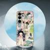 A-Aya Takano-O For Samsung Galaxy S25 S24 S23 Ultra S22 S21 Plus S20 Black Soft Silicone Protective Case