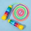 Wood Handle Jump Rope Skipping Kids 2.5/5m Adjustable Rope Skipping Fitness Rope
