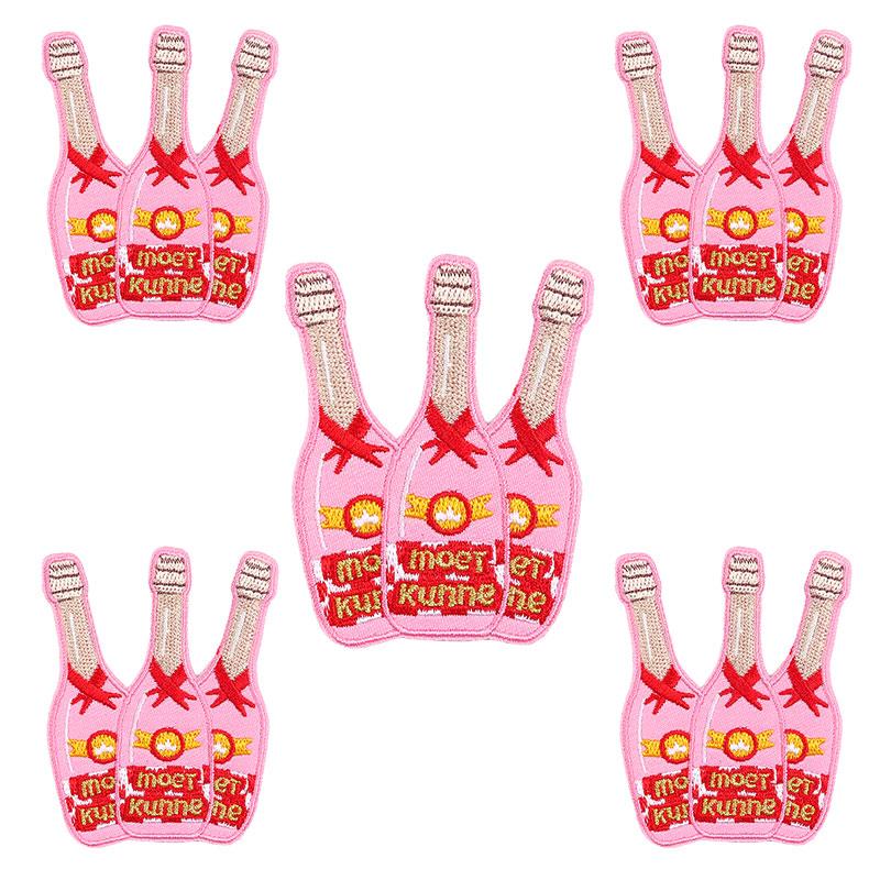 10pcs Wholesale Netherland Carnival Oeteldonk Emblem Patch Embroidered Patches For Clothes Iron On Patches For Clothing Sew 