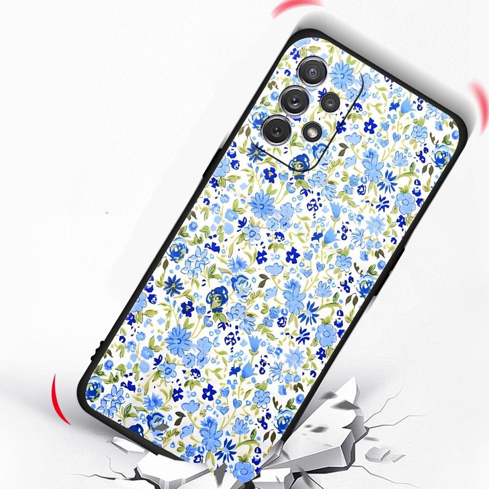 Flower Art Phone Case For Samsung Galaxy A17 A07 A55 A35 A25 A15 A05s A33 5G A31 A23 A21s A13 A41 A73 A53 A51 A71 A03s S10 Cover