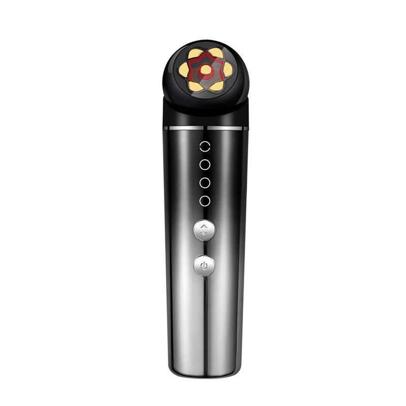 Microcurrent Red Light Facial Beauty Instrument for Skin Rejuvenation and Firming