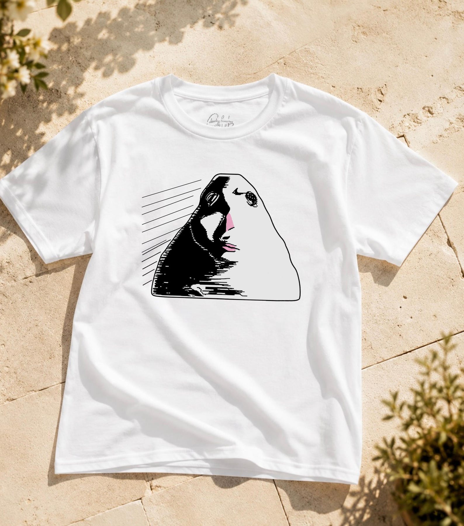 Shocked Hamster Meme Personalized T-Shirt, Funny Viral Hampter Graphic Tee, Dramatic Hamster Humor Tshirt, Internet Culture Unisex Top L