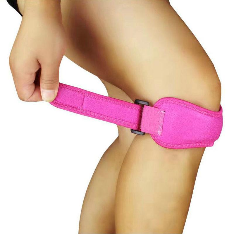 Knee Joint Brace Support Adjustable Breathable Sports Leg Knee Support Brace Wrap Protector Leg Compression Pad Hiking