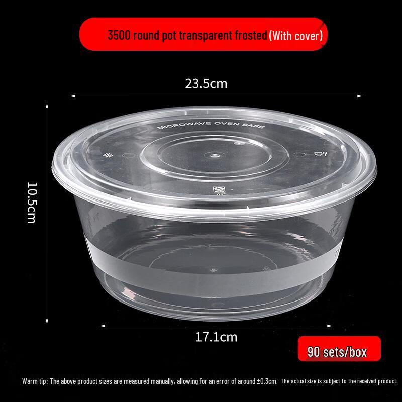 Disposable Food Containers with Lids