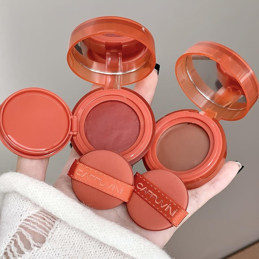 Soft Smooth Blush Cream Mud Rosa Rose Lysende Langvarig Fuktighetsgivende Kinnfarge Ansiktsrødt Høy Pigment