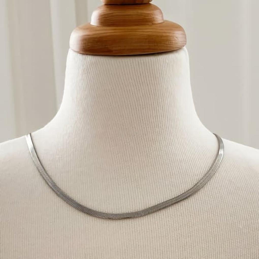 

Women s Daily Simple Minja Snake Chain Necklace Choker