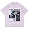 230 Gsm 100% Cotton Jujutsu Kaisen V26 Gojo Print Unisex Heavy Cotton T Shirt