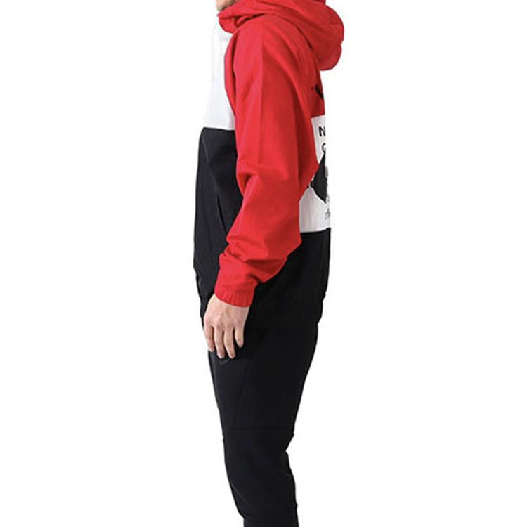 Nike Abbigliamento sportivo Giacca a vento Swoosh Color Block Primavera Giacca da uomo Rossa CJ4889-657