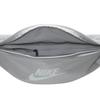 Nike Heritage Polyester Crossbody Bags Fanny Pack Regular Unisex Gray Casual BA5750-042