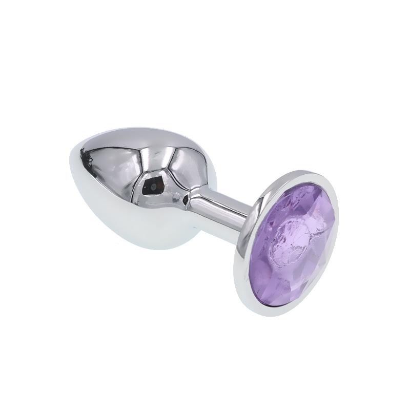 Large Metal Butt Plug Back Court Sex Toys Anal Dilatation Device Sex Tools Adult Toys Butt Plug Imitation Dust Bag Packaging