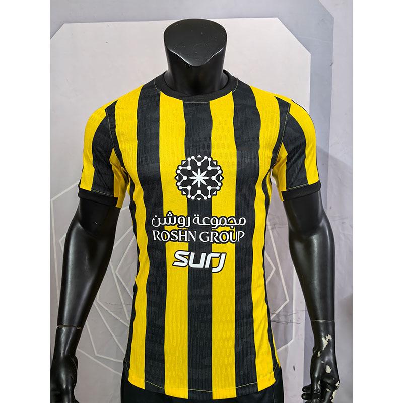 Al-Ittihad Jeddah 2025-2026 Home Player Jersey S жёлтый