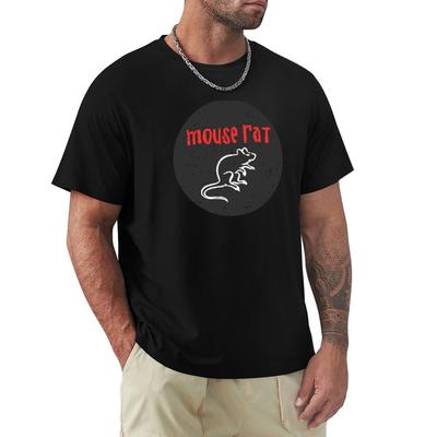 Parks and Recreation Mouse Rat T-Shirt Summer 2025 Anime T Shirts Mens Graphic T-shirts Pack