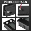 DM 6133A LCD Battery Capacity Indicator Temperature Alarm DC 8V-100V Lead Acid Lithium LiFePO4 Voltmeter Voltage Gauge 12V 24V
