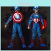 Zeitloses Design Kinder Captain America Kostüm Ideal für Halloween-Feiern
