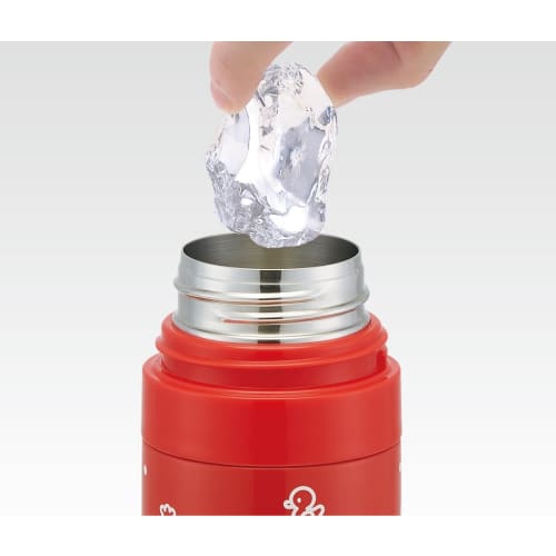 Skater Children's Stainless Steel Water Bottle, Direct Drinking, 470ml Hello Kitty, Child-Friendly, Lightweight Type, Girls, Comes with Exclusive Cove