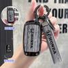 AAFV1 Weeden Pattern Car Smart Remote Key Case Cover for Honda 2022 2023 2024 Accord Civic HR-V CR-V Pilot Sport SI EX EX-L Touring