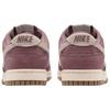Nike Dunk Premium Se Woven Series Comfortable Fit Low-Top Skate Shoes Women sneaker Deep-Purple Red IB6161-500