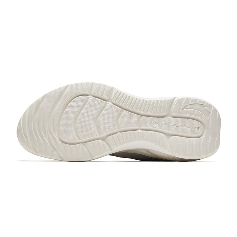 Anta Fly Fast Comfortable Versatile Non-Slip Wear-Resistant Shock Absorbing Low-Top Casual Running Shoes Men Sneaker Gray 912445510-2