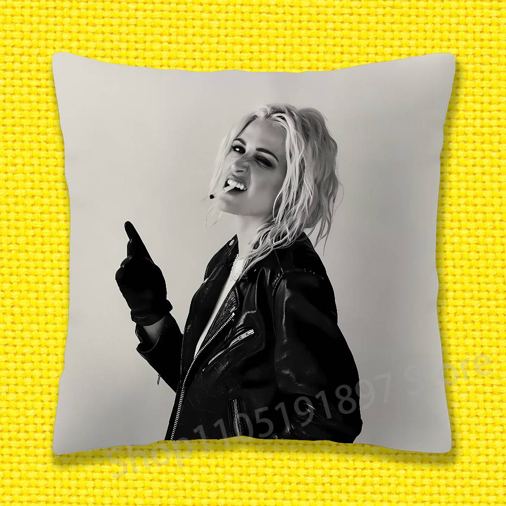 Emily A-Armstrong L-Linkin P-Park Kuddfodral För 30x30cm 40x40cm 45x45cm 50x50cm 55x55cm Fyrkantigt Soffkuddfodral Överdrag
